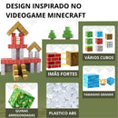 Blocos de Construção Magnética - 48/64/75 peças [+5 Bonecos GRÁTIS]