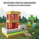 Blocos de Construção Magnética - 48/64/75 peças [+5 Bonecos GRÁTIS]