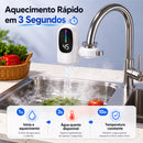 AquaLux Digital — Aquecedor Instantâneo Premium para Torneira (BIVOLT)