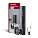 Abridor de Vinho Elétrico Flex© + 3 Brindes Grátis