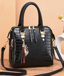 Bolsa Couro Gold Alligator®