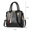 Bolsa Couro Gold Alligator®