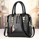 Bolsa Couro Gold Alligator®
