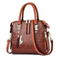 Bolsa Couro Gold Alligator®