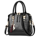 Bolsa Couro Gold Alligator®