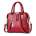 Bolsa Couro Gold Alligator®