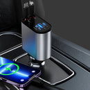 Carregador Ultra Rápido com Cabos USB-C e USB - TurboMax©