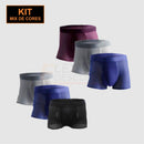 Kit Cuecas Premium de Elastano Respiravel - Pague 3 , Leve 6