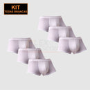 Kit Cuecas Premium de Elastano Respiravel - Pague 3 , Leve 6